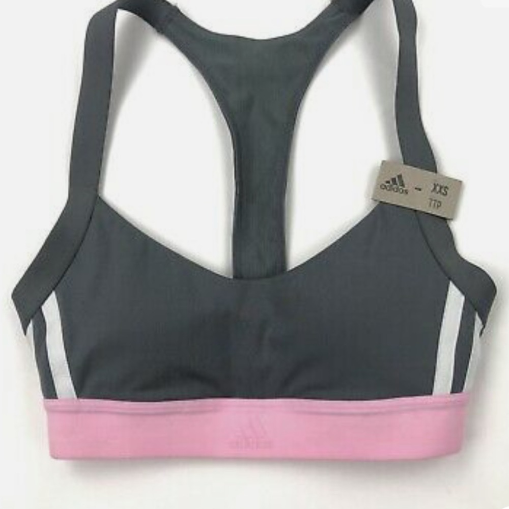 Adidas Women’s All Me 3 Stripes Sports Bra
